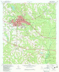 Quincy Florida Historical topographic map, 1:24000 scale, 7.5 X 7.5 Minute, Year 1982