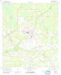 Raiford Florida Historical topographic map, 1:24000 scale, 7.5 X 7.5 Minute, Year 1970
