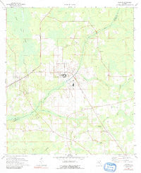 Raiford Florida Historical topographic map, 1:24000 scale, 7.5 X 7.5 Minute, Year 1970
