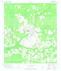Raiford Florida Historical topographic map, 1:24000 scale, 7.5 X 7.5 Minute, Year 1970