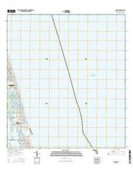 Riomar Florida Current topographic map, 1:24000 scale, 7.5 X 7.5 Minute, Year 2015