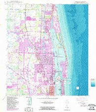 Riviera Beach Florida Historical topographic map, 1:24000 scale, 7.5 X 7.5 Minute, Year 1946