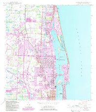 Riviera Beach Florida Historical topographic map, 1:24000 scale, 7.5 X 7.5 Minute, Year 1946
