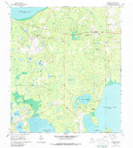 Rochelle Florida Historical topographic map, 1:24000 scale, 7.5 X 7.5 Minute, Year 1966