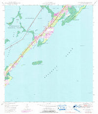 Rock Harbor Florida Historical topographic map, 1:24000 scale, 7.5 X 7.5 Minute, Year 1947