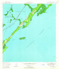 Rock Harbor Florida Historical topographic map, 1:24000 scale, 7.5 X 7.5 Minute, Year 1947