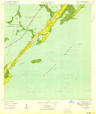 Rock Harbor Florida Historical topographic map, 1:24000 scale, 7.5 X 7.5 Minute, Year 1949