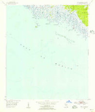 Rock Islands Florida Historical topographic map, 1:24000 scale, 7.5 X 7.5 Minute, Year 1955
