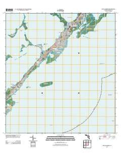 Rock Harbor Florida Historical topographic map, 1:24000 scale, 7.5 X 7.5 Minute, Year 2012