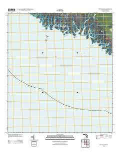 Rock Islands Florida Historical topographic map, 1:24000 scale, 7.5 X 7.5 Minute, Year 2012