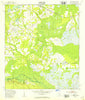 Rodman Florida Historical topographic map, 1:24000 scale, 7.5 X 7.5 Minute, Year 1949