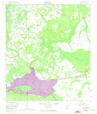 Rodman Florida Historical topographic map, 1:24000 scale, 7.5 X 7.5 Minute, Year 1949
