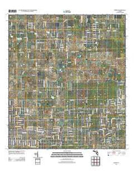 Romeo Florida Historical topographic map, 1:24000 scale, 7.5 X 7.5 Minute, Year 2012
