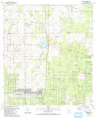 Romeo Florida Historical topographic map, 1:24000 scale, 7.5 X 7.5 Minute, Year 1991