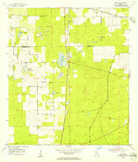 Romeo Florida Historical topographic map, 1:24000 scale, 7.5 X 7.5 Minute, Year 1954