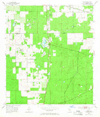 Romeo Florida Historical topographic map, 1:24000 scale, 7.5 X 7.5 Minute, Year 1954