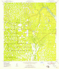 Rood Florida Historical topographic map, 1:24000 scale, 7.5 X 7.5 Minute, Year 1948