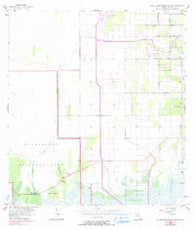 Royal Palm Ranger Station Florida Historical topographic map, 1:24000 scale, 7.5 X 7.5 Minute, Year 1956