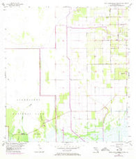 Royal Palm Ranger Station Florida Historical topographic map, 1:24000 scale, 7.5 X 7.5 Minute, Year 1956