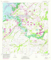 Ruskin Florida Historical topographic map, 1:24000 scale, 7.5 X 7.5 Minute, Year 1956