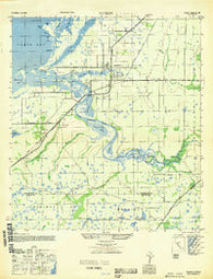 Ruskin Florida Historical topographic map, 1:25000 scale, 7.5 X 7.5 Minute, Year 1947