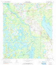 Rutland Florida Historical topographic map, 1:24000 scale, 7.5 X 7.5 Minute, Year 1967
