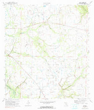 Rye Florida Historical topographic map, 1:24000 scale, 7.5 X 7.5 Minute, Year 1972
