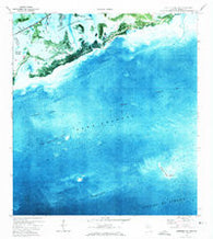 Saddlebunch Keys Florida Historical topographic map, 1:24000 scale, 7.5 X 7.5 Minute, Year 1972