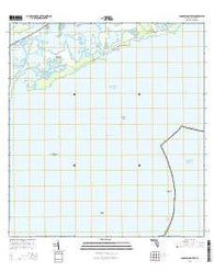 Saddlebunch Keys Florida Current topographic map, 1:24000 scale, 7.5 X 7.5 Minute, Year 2015