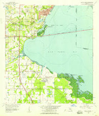 Safety Harbor Florida Historical topographic map, 1:24000 scale, 7.5 X 7.5 Minute, Year 1956