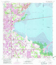 Safety Harbor Florida Historical topographic map, 1:24000 scale, 7.5 X 7.5 Minute, Year 1956