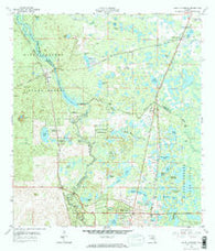 Saint Catherine Florida Historical topographic map, 1:24000 scale, 7.5 X 7.5 Minute, Year 1958