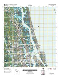 Saint Augustine Florida Historical topographic map, 1:24000 scale, 7.5 X 7.5 Minute, Year 2012