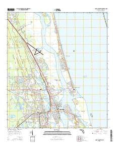 Saint Augustine Florida Current topographic map, 1:24000 scale, 7.5 X 7.5 Minute, Year 2015