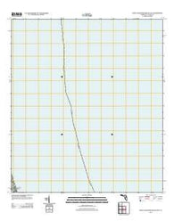 Saint Augustine Beach OE E Florida Historical topographic map, 1:24000 scale, 7.5 X 7.5 Minute, Year 2012