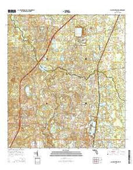 Saint Catherine Florida Current topographic map, 1:24000 scale, 7.5 X 7.5 Minute, Year 2015