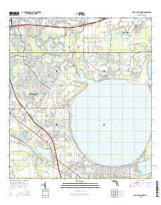Saint Cloud North Florida Current topographic map, 1:24000 scale, 7.5 X 7.5 Minute, Year 2015