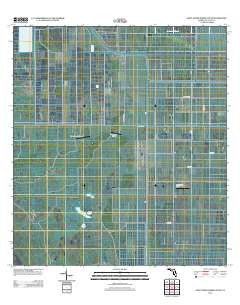 Saint Johns Marsh South Florida Historical topographic map, 1:24000 scale, 7.5 X 7.5 Minute, Year 2012