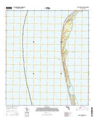 Saint Joseph Point Florida Current topographic map, 1:24000 scale, 7.5 X 7.5 Minute, Year 2015