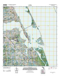 Saint Lucie Inlet Florida Historical topographic map, 1:24000 scale, 7.5 X 7.5 Minute, Year 2012