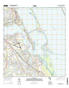 Saint Lucie Inlet Florida Current topographic map, 1:24000 scale, 7.5 X 7.5 Minute, Year 2015
