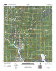 Saint Marks Florida Historical topographic map, 1:24000 scale, 7.5 X 7.5 Minute, Year 2012