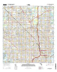 Saint Petersburg Florida Current topographic map, 1:24000 scale, 7.5 X 7.5 Minute, Year 2015