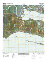 Saint Teresa Florida Historical topographic map, 1:24000 scale, 7.5 X 7.5 Minute, Year 2012