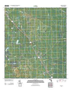 Salem Florida Historical topographic map, 1:24000 scale, 7.5 X 7.5 Minute, Year 2012