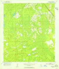 Salem SW Florida Historical topographic map, 1:24000 scale, 7.5 X 7.5 Minute, Year 1954