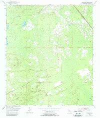 Salem Sw Florida Historical topographic map, 1:24000 scale, 7.5 X 7.5 Minute, Year 1954