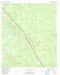 Salem Florida Historical topographic map, 1:24000 scale, 7.5 X 7.5 Minute, Year 1954