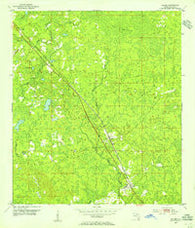 Salem Florida Historical topographic map, 1:24000 scale, 7.5 X 7.5 Minute, Year 1954