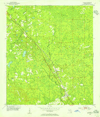 Salem Florida Historical topographic map, 1:24000 scale, 7.5 X 7.5 Minute, Year 1954